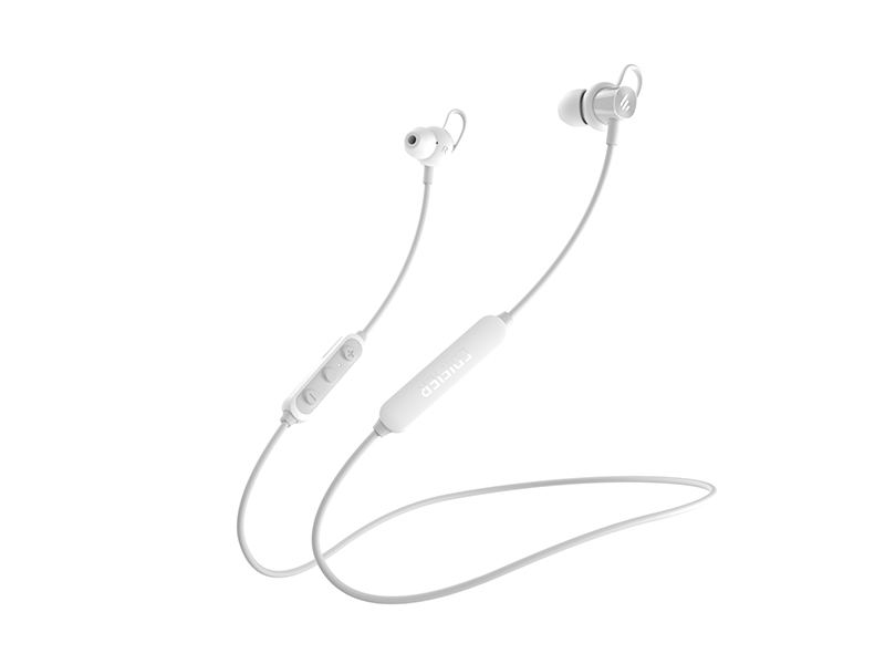 Edifier W200BT SE 蓝牙 5.0 入耳式运动耳机 7 小时播放IPX5 防汗防水银色